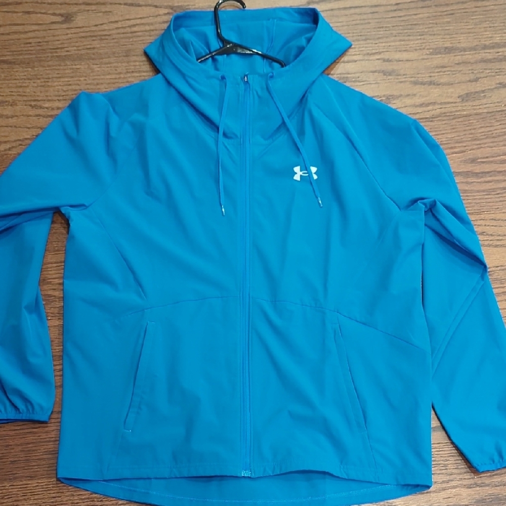 Under Armour Blue Windbreaker Jacket